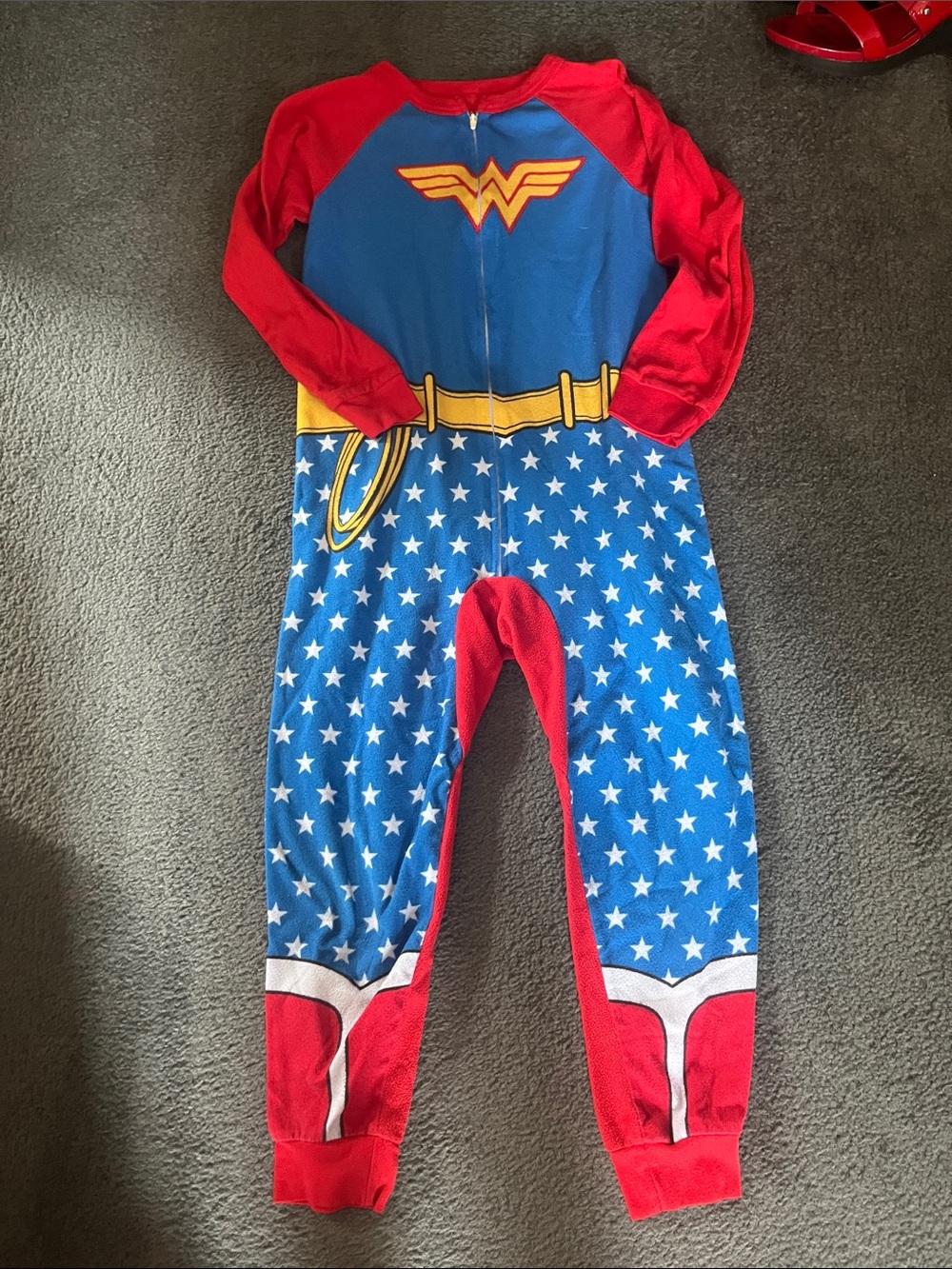 Wonder Woman girl pajamas size 7/8